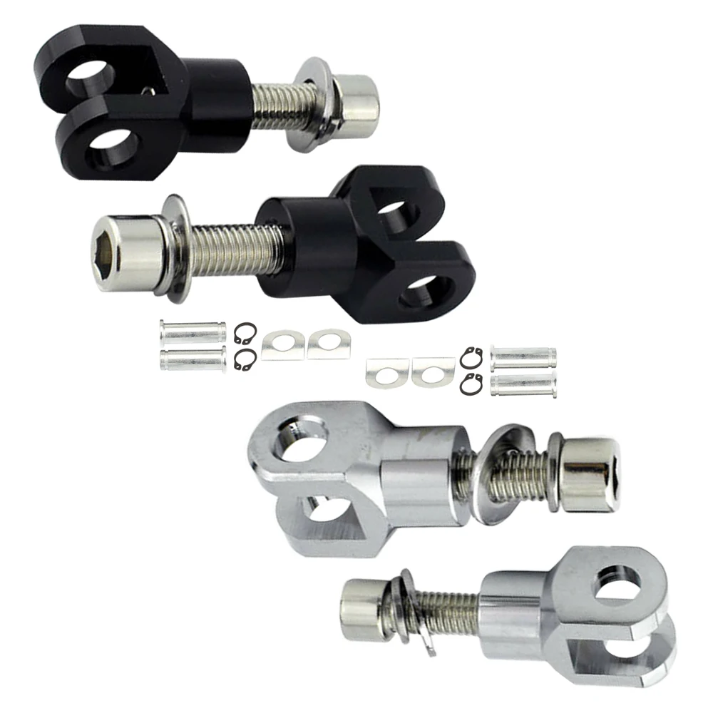 

Metal Motorcycle Foot Pegs Support Mount Clevis Kit Fit for Harley Most Models Custom and OEM Footpegs 1.5*0.5*0.4 inch