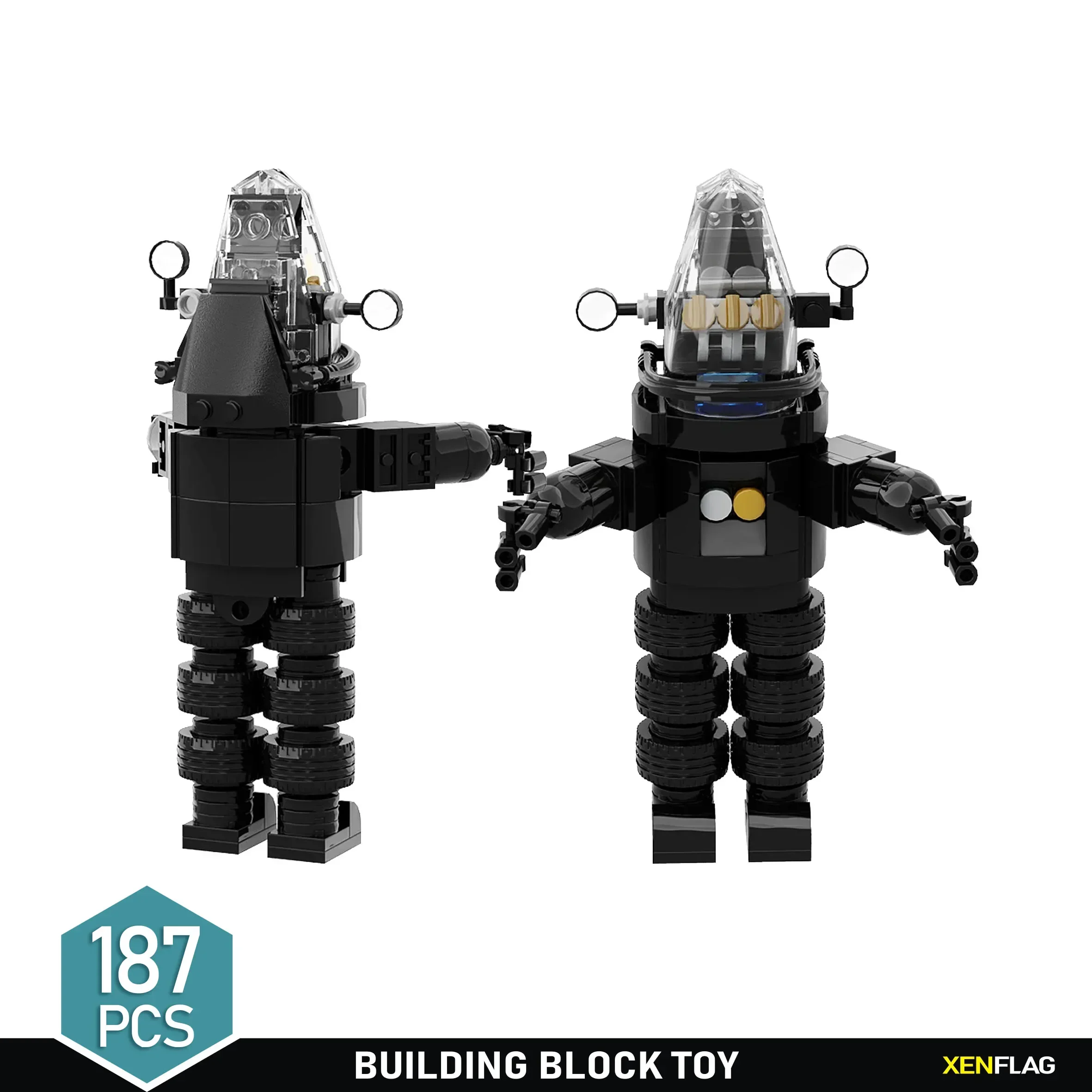 

Robot model building blocks children's educational toys birthday gift