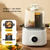 1000W Portable Air Fryer 2L Capacity Visible Household Transparent Visible Air Fryer Led Touch Screen Panel Air Fryer 6