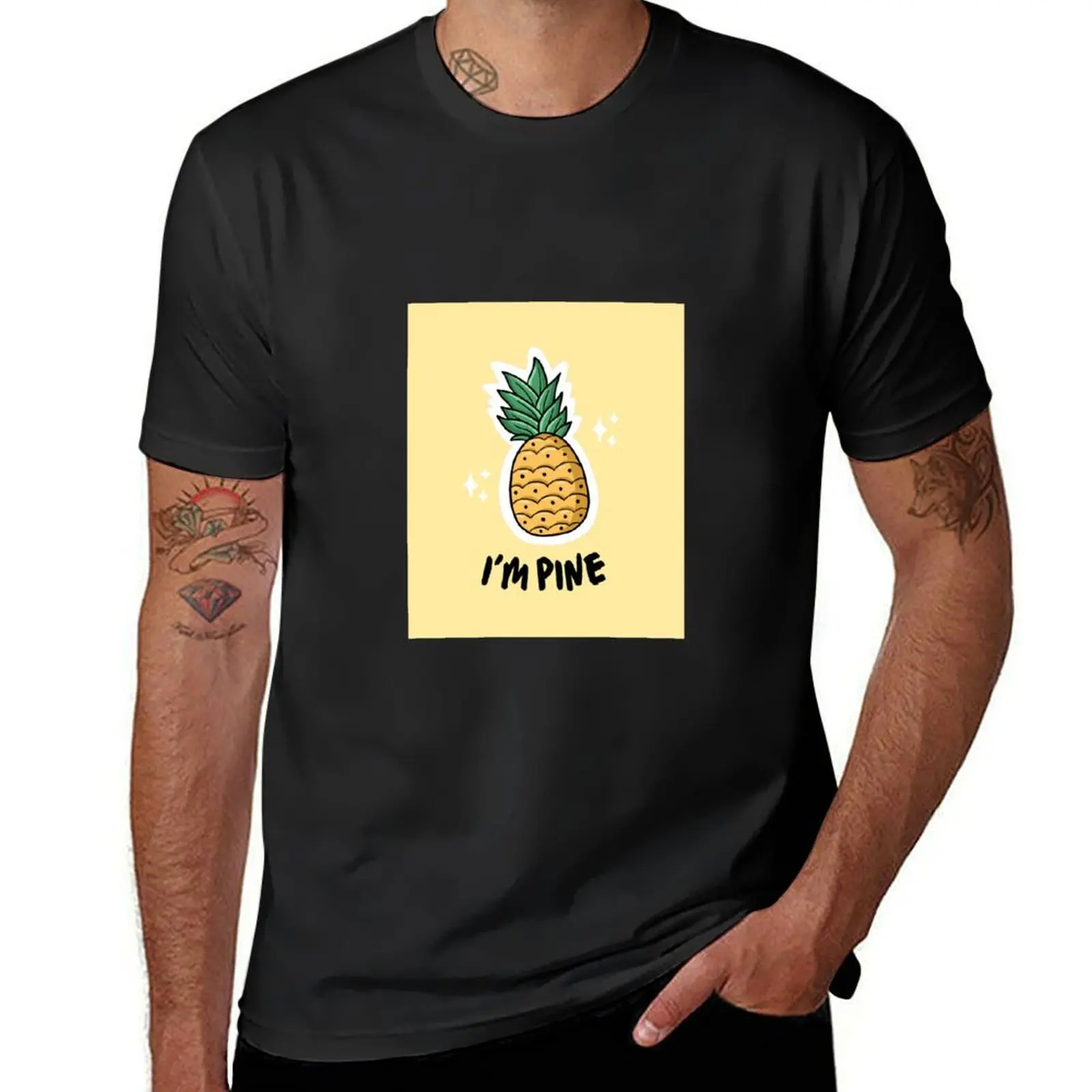 

Fine Pine Cute Graphics Summer funny T-shirt cute clothes animal prinfor boys Aesthetic clothing sweat shirts, men