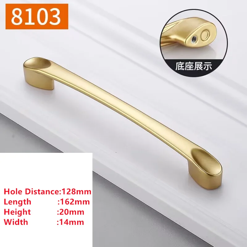 Pearl Golden Simplicity Hardware for Furniture and Kitchen Cabinets