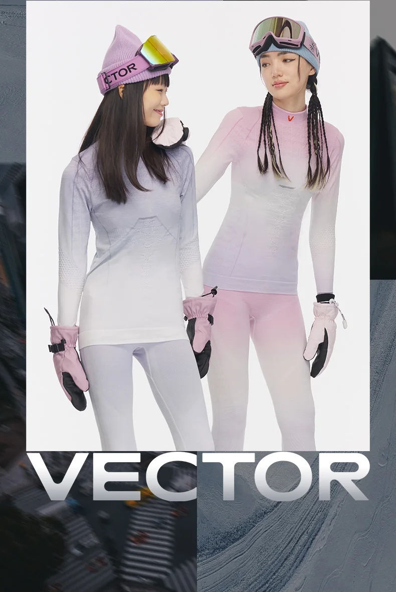 Women's long underwear for skiing - VECTOR Thermal