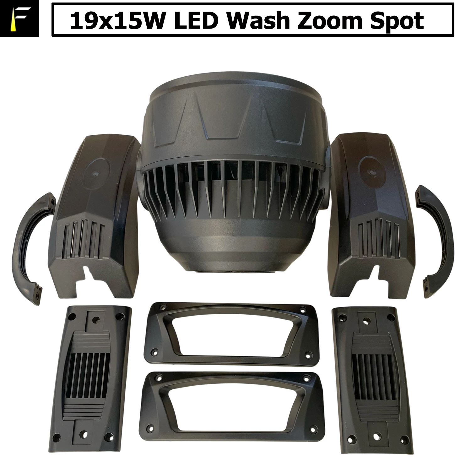 Renew Parts Stage 19x15w 1915 LED Bee Eyes Wash Moving Head Zoom Light Solid Plastic Housing Cover Replacement