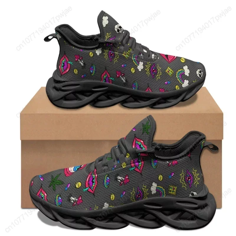 Custom Made Subliminal Print New Women Men Sports Shoes Sneakers WK9W WK9B