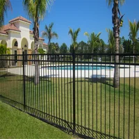 Aluminum fence panels posts gates hardware 1