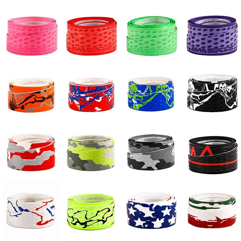 AMASPORT Baseball Bat Grip Tapes Anti-Slip Sweatband 10/20/50pcs Random Color Baseball Bat Overgrips Softball Accessories