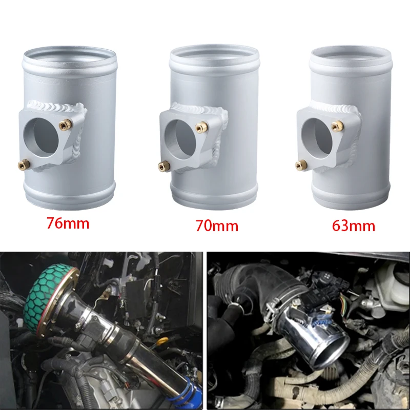 76mm/70mm/63mmAir Flow Sensor Adapter Intake Meter Mount Base Air Flow Adaptor For TOYOTA MAZDA 6 For SUBARU SUZUK for air flow sensor