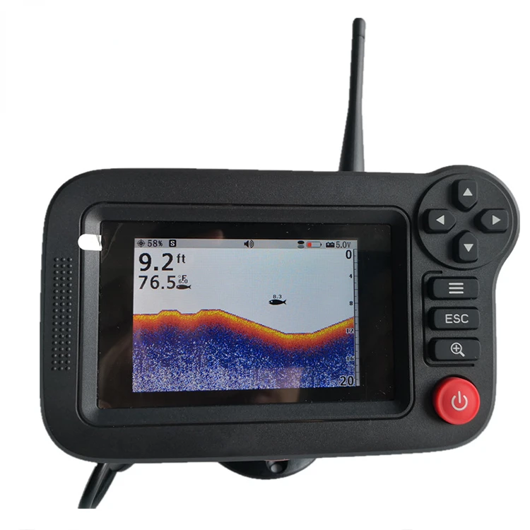 Factory Portable 3.5In Schermo A Colori Professionale Subacqueo Deep Fish Finder Boat Fishing Sonar