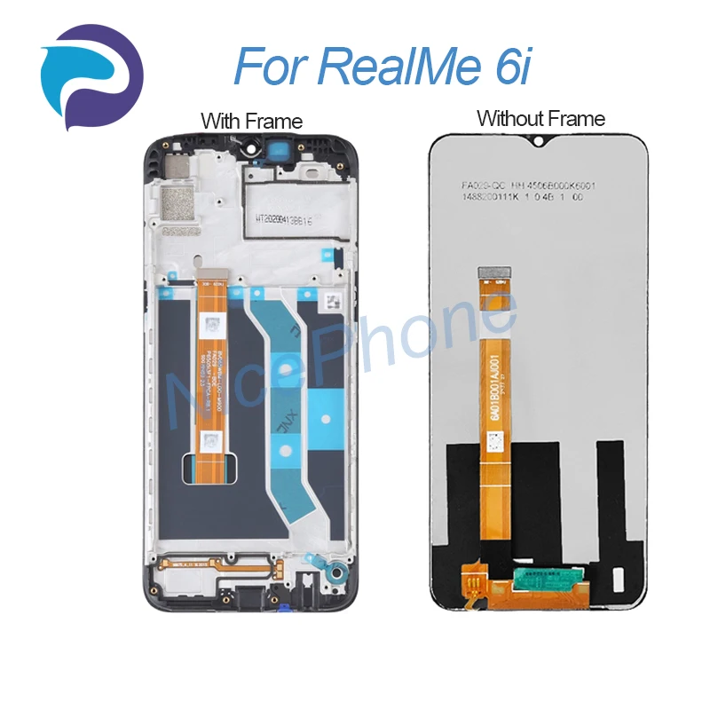 Voor Realme 6i Lcd-Scherm + Touch Digitizer Display Rmx2040 1600*720 Voor Realme 6i Lcd-Scherm