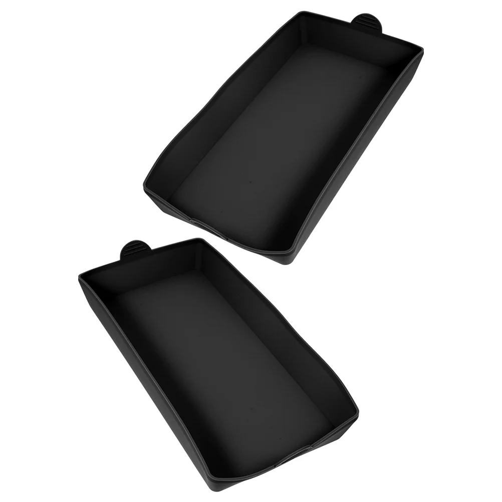 

2pcs Silicone Loaf Rectangular Non-stick Toast Bread Baking Pan Bakeware