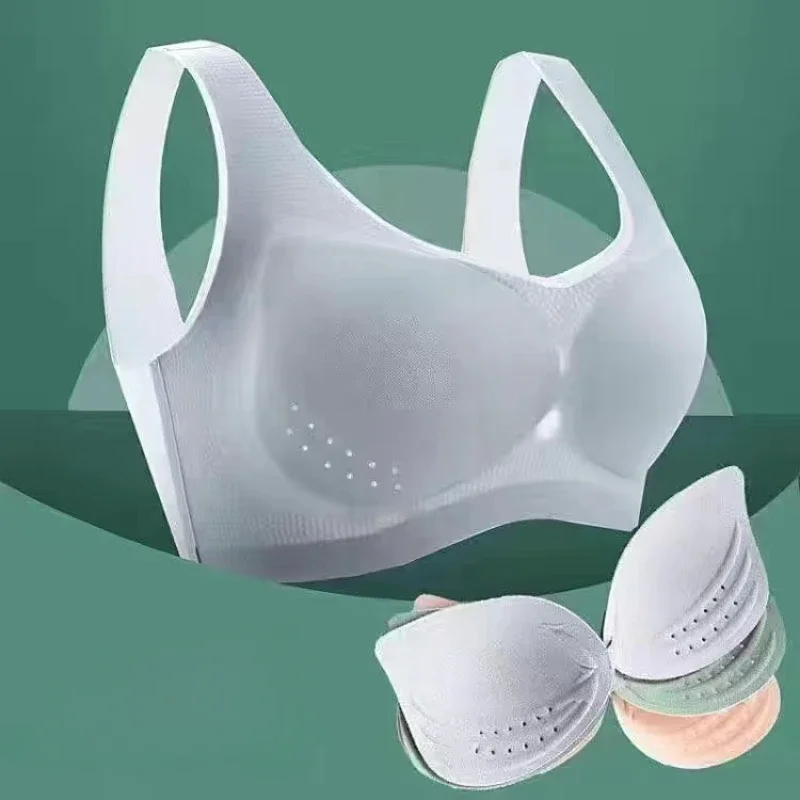 Summer Ultra-Thin Ice Silk Women's Underwear Bra