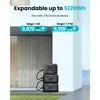 Solar Generator Mega 1 1024Wh with 240W Solar Panel, LFP Battery 2000W Portable Power Station Fast Charging to 100% within an 3