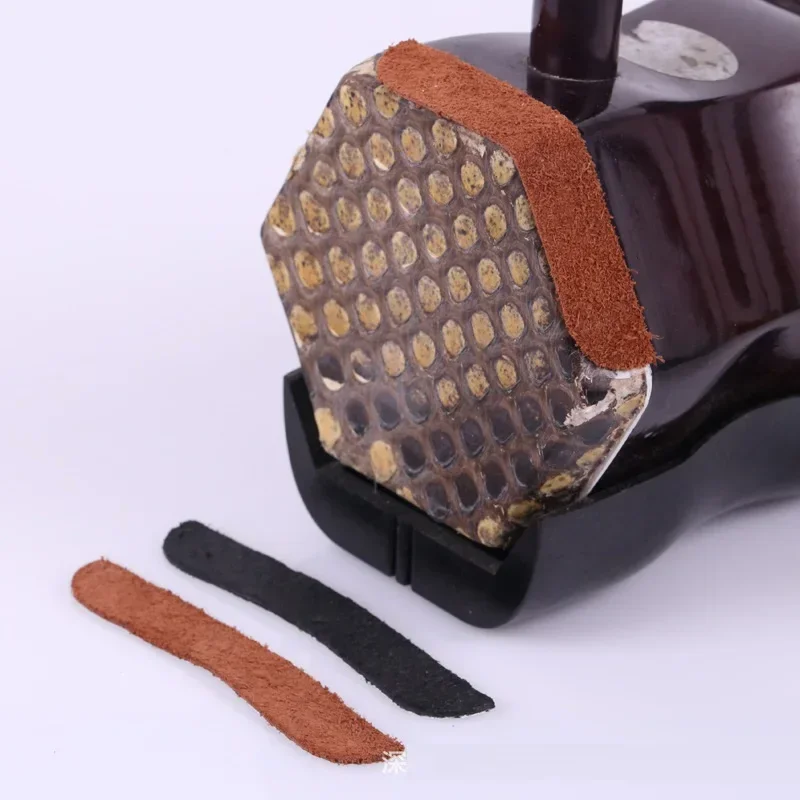 Cow PU Leather Erhu Protectors Corner Pieces Erhu Accessories DIY erhu accessories