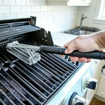 Stainless Steel Grill Brush 1
