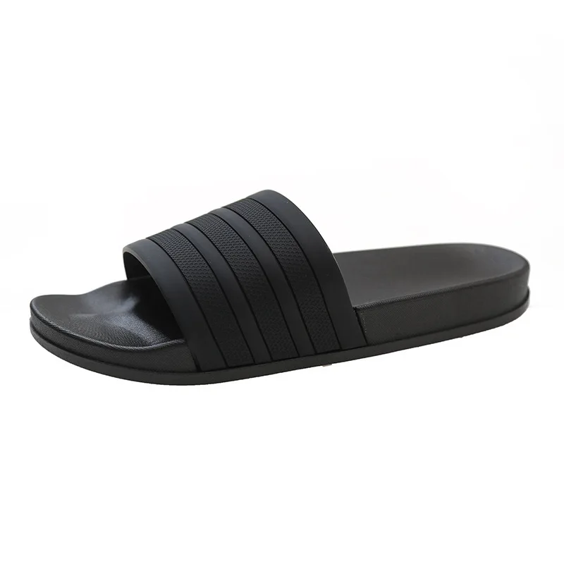 Coconut Sandals Soft Soled Slippers Eva Flip Flops Men Women's Sandals Stripes Pool Slippers Couple Large Size Summer Outdoor Beach Bathroom