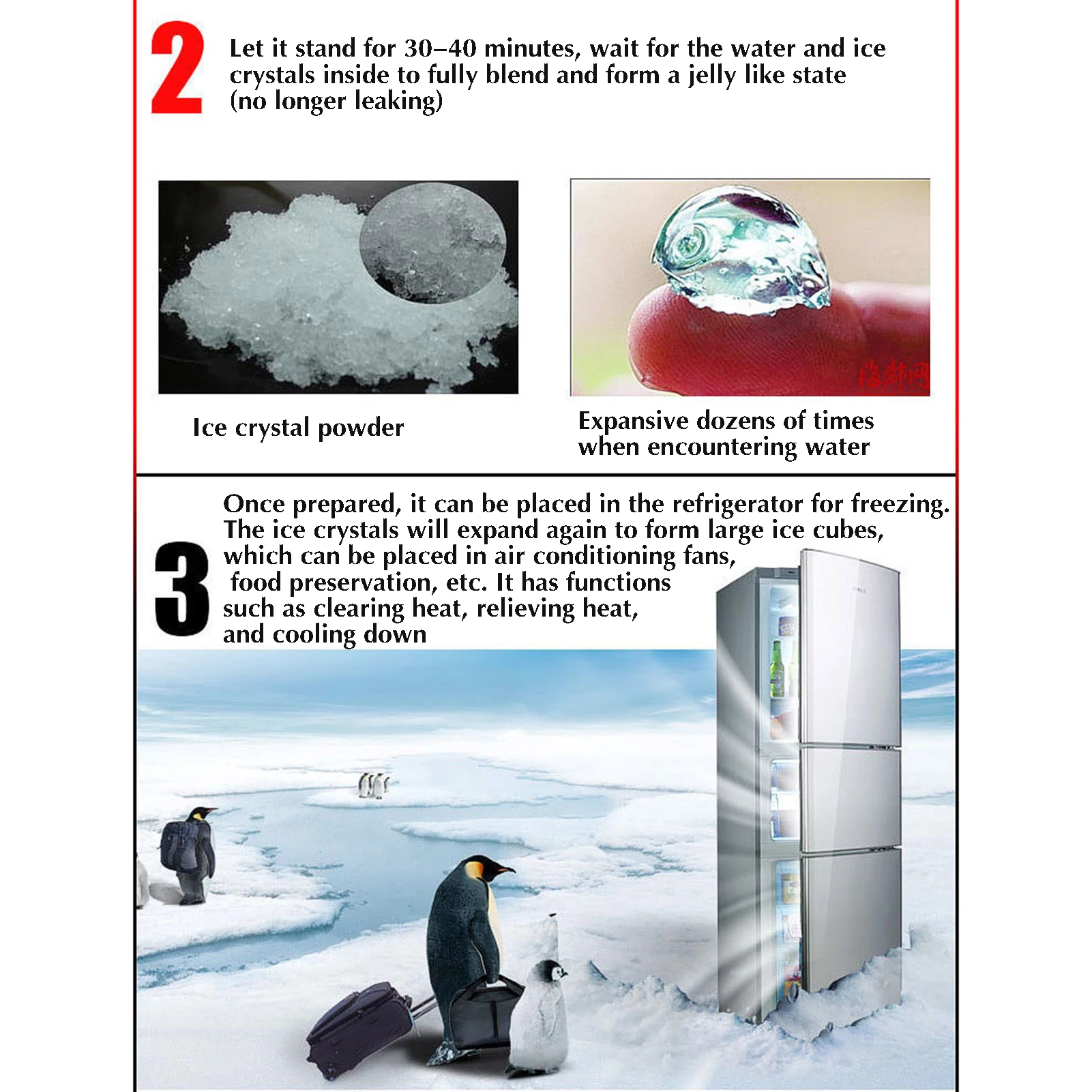 8 Blocchi Di Ghiaccio In Gel Riutilizzabili - Per Frigo Portatile E Rinfrescare - Foto 2