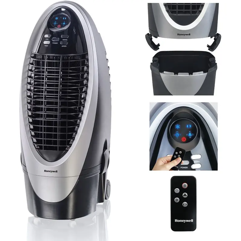 

300 CFM Indoor Evaporative Air Cooler with Remote Control