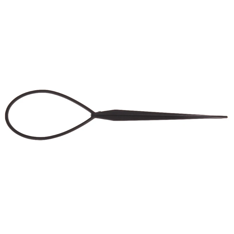 2pcs/lot Magic Hair Style Tool Tail Hair Braid Ponytail Styling Maker Clip Tool Black