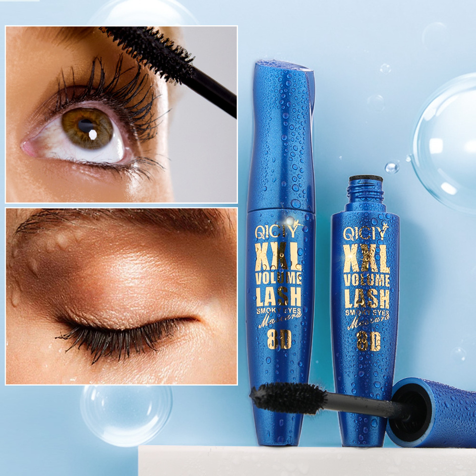 1PC durable eye black, waterproof and sweat resistant, thickening and curling, suitable for daily makeup