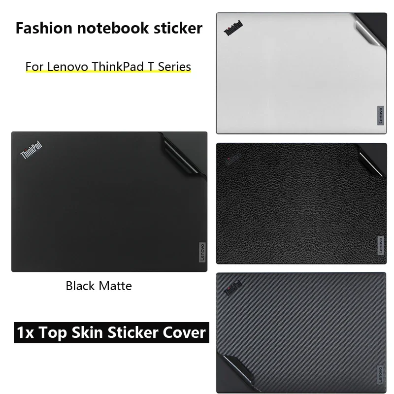 Capa de Adesivo para Lenovo Thinkpad Top Skin Série t T14 T14s T14p Gen1 Gen2 Gen3 E14 Gen5 T15 Gen1 T16 Gen1 P16 Gen1 1x