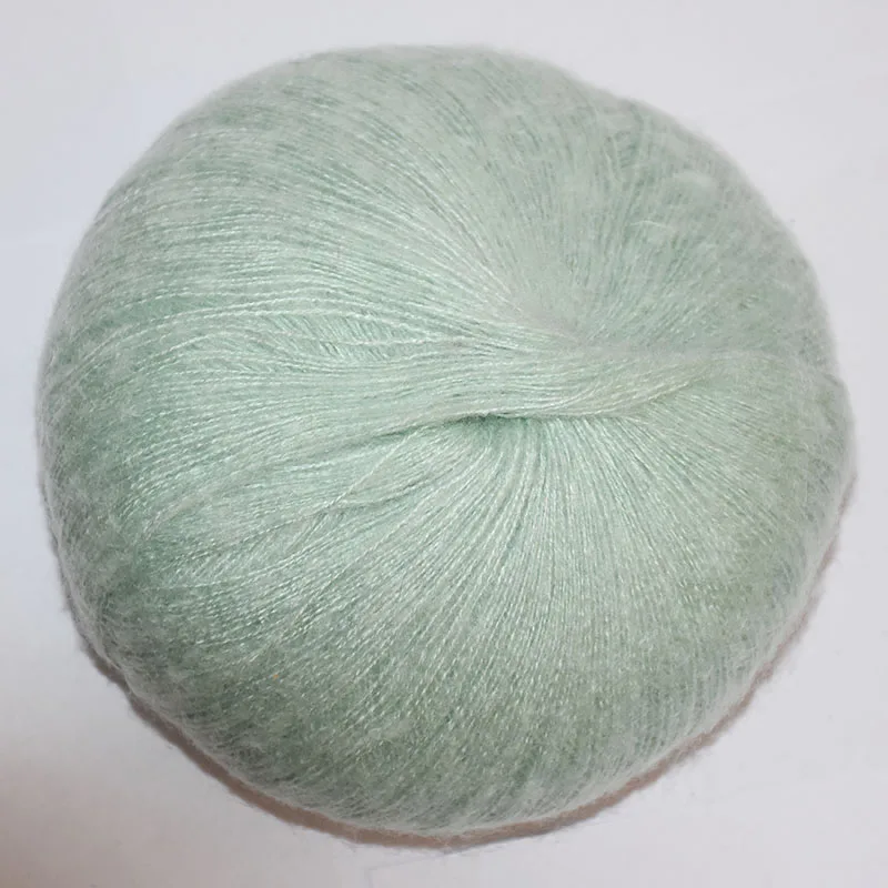 50g/lot Super Thin Soft Mohair Yarn Angora Cashmere Yarn for Hand Knitting Weaving Crochet Thread soft scarf High qualit 3