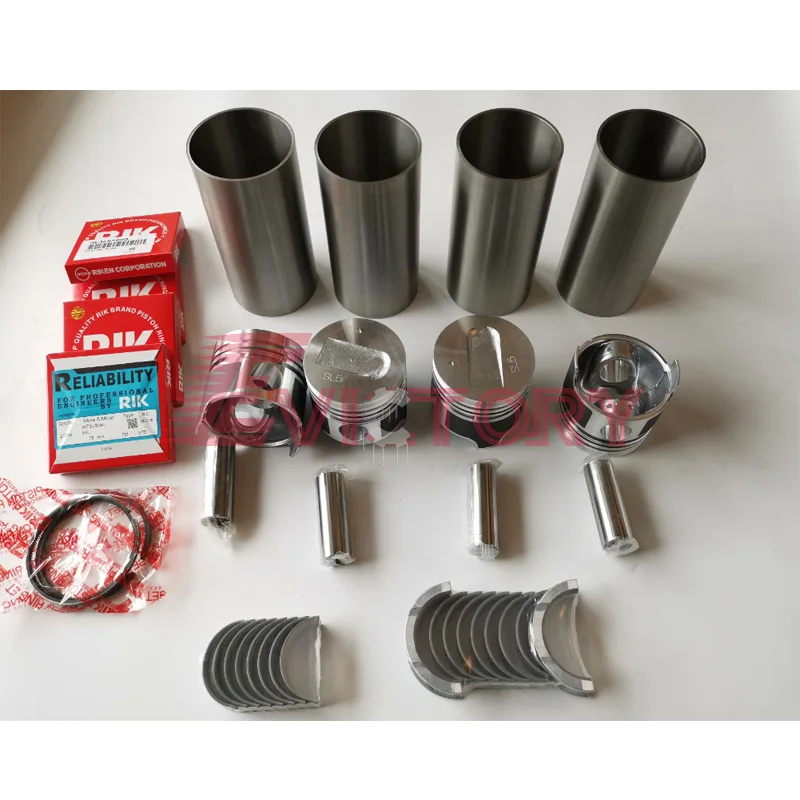 

For Mitsubishi S4L-2 S4L2 rebuild overhaul kit and engine valve water pump