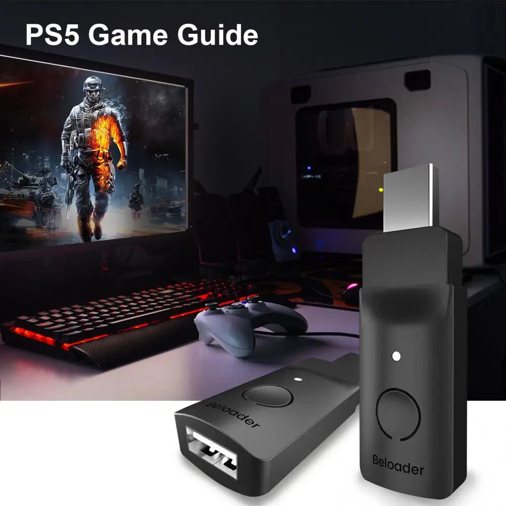 

Adaptador for Ps5 Games Controller Keyboard Mouse Handle Usb Converter for Him Resnow Titan Cronus Receiver Games Accessories