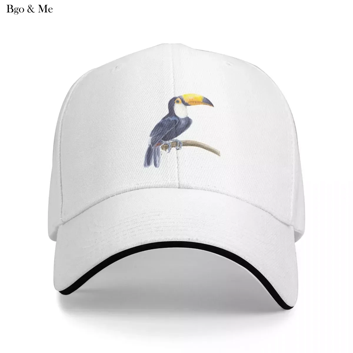 

2023 New Toucan, Tropical Bird Cap Baseball Cap Military Tactical Cap Hat Women Men's