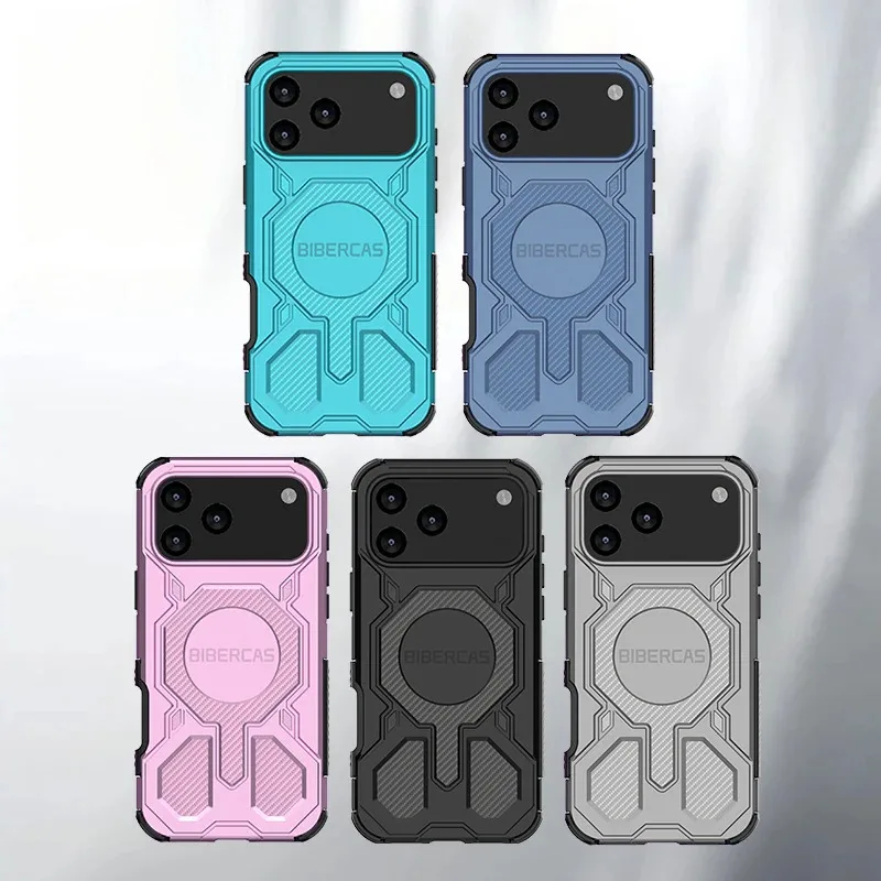 Ultimate Heavy Duty Armor Magnetic Shockproof Case - Premium Protection Cover with Magsafe Compatibility