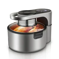 Multi-functional Air Fryer Home Use Smart Automatic Rotation 8L Large Capacity Visible Oil Free Air Fryer 1