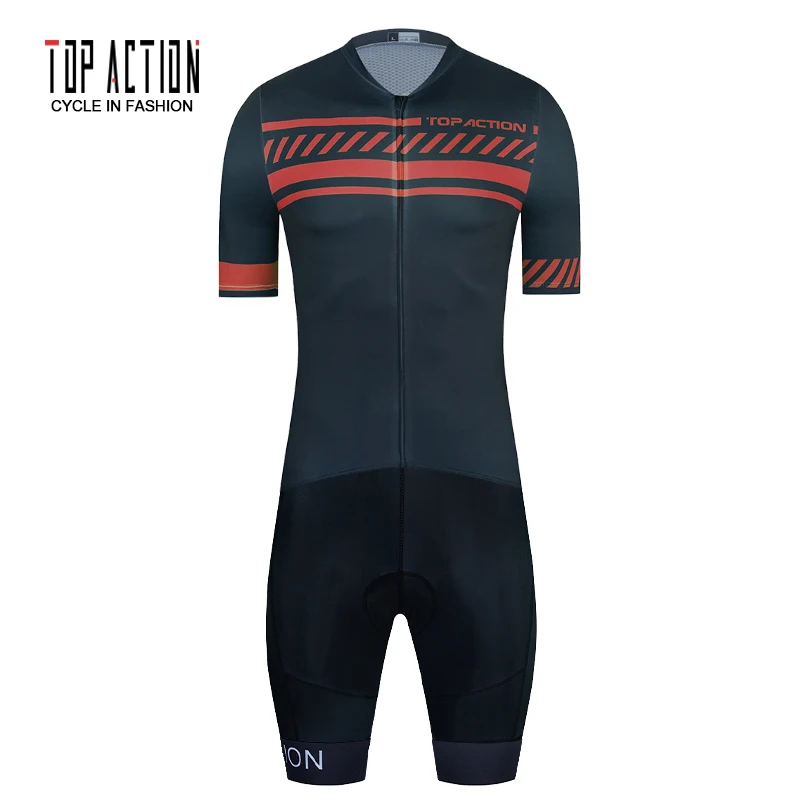 Top Action Triathlon Suits Men Summer Cycling Short Sleeve Clothing