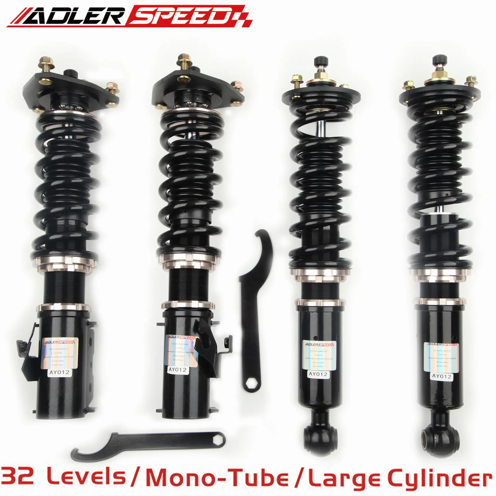 Adlerspeed Regolabile Coilovers Sospensione Di Abbassamento Per Nissan 240Sx S13 89-94