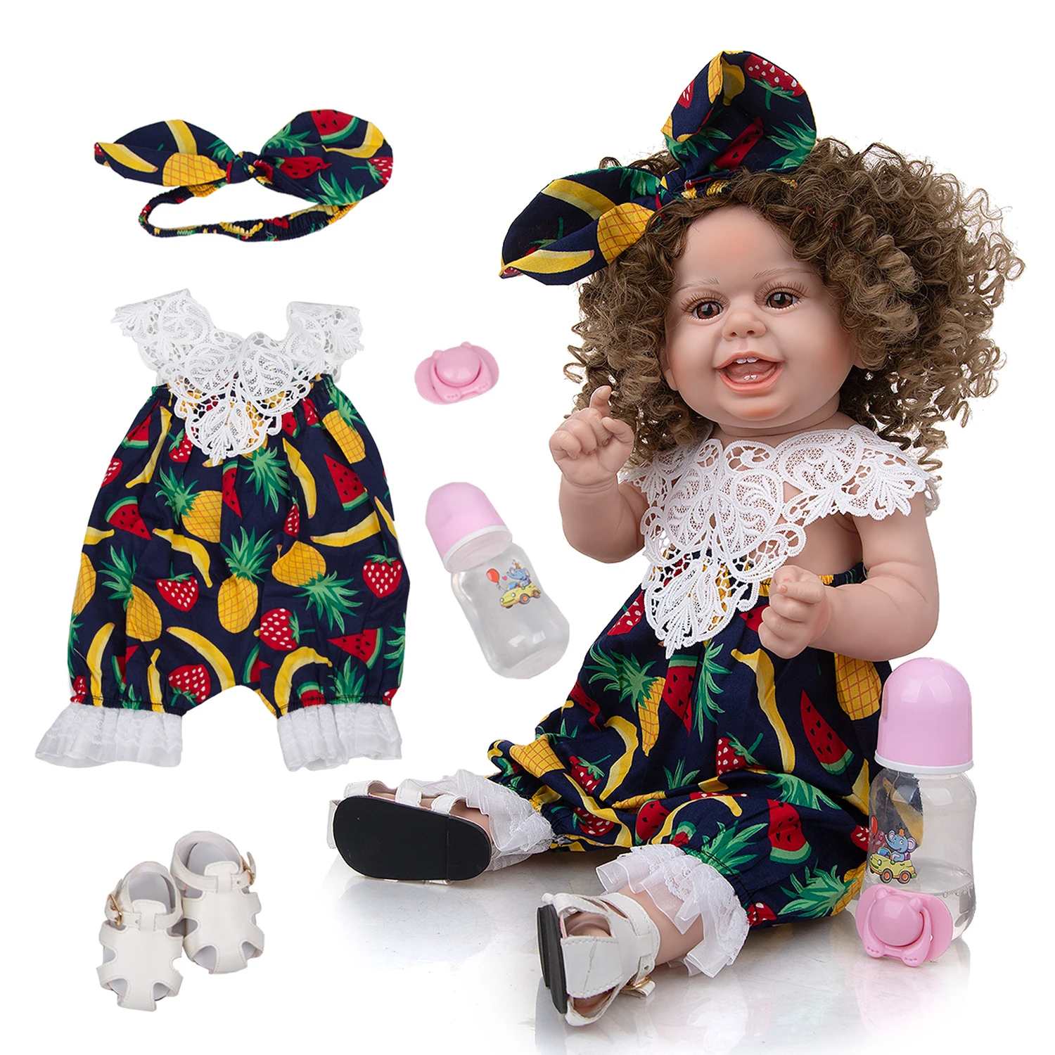 Boneca bebê Reborn silicone Brastoy - Artigos infantis - Centro