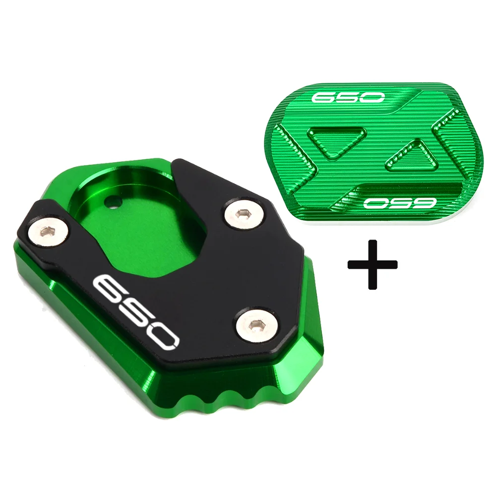 CNC Motorcycle Kickstand Extension Foot Pad Enlarger