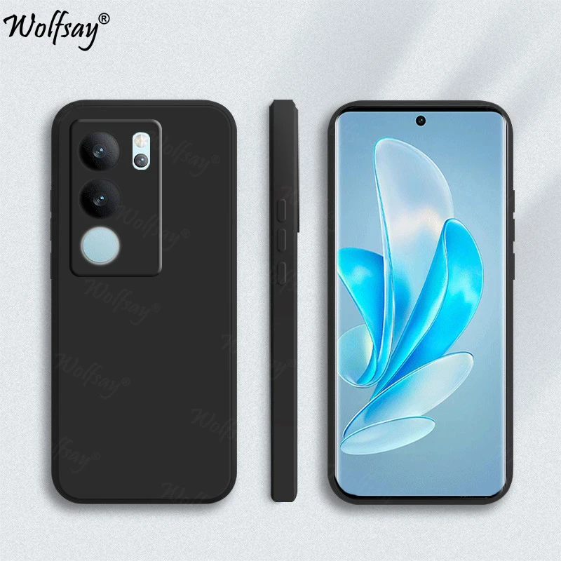 Enhanced Product Title:  
Premium Anti-Knock Liquid Silicone Back Case - Soft & Durable Phone Cover