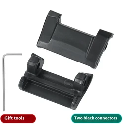 Enhanced Leather FKM Watch Strap with Plastic Connector - GWG - B1000 (A pair of adapters)