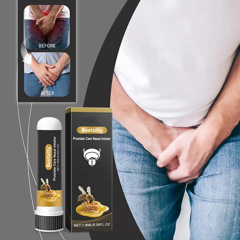 Prostate Health Nasal Inhaler Anti-inflammation Relieve Pain Soothing Prostate Health Care Nasal Aspirator nasal inhaler
