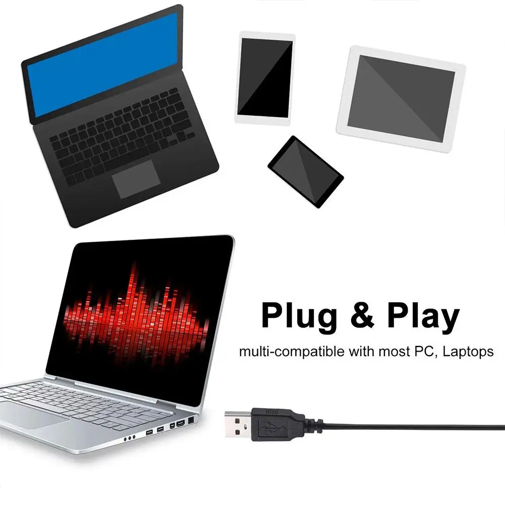 데스크탑 PC 게임용 마이크 USB 3.5mm 무지향성 컴퓨터 노트북 마이크, 팟캐스트 녹음, 노래, 채팅, 회의용