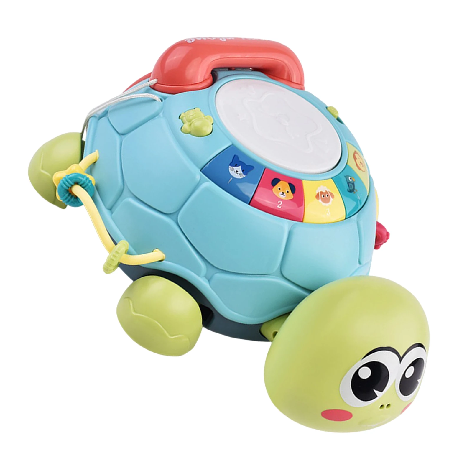 

Baby Musical Turtle Toys Easy to Grip and Durable Toys Gift for Christmas Birthday New Year