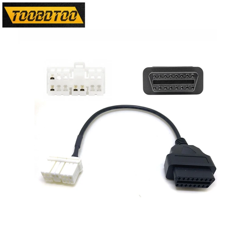 

12/20/26Pin Adapter Diagnostic Interface Connector For Tesla Model 3 Model Y OBD 2 OBDII Diagnostic Tool Auto Adapter