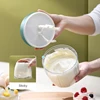 Household Automatic Whisk Electric Milk Frother Whipped Cream Mixer USB Rechargeable Food Blender Whisk Wireless Stand Mixer 2