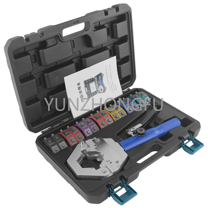 

Hydraulic Crimper Portable Manual Automotive Air Conditioning Hose Crimping Repair Tool Kit Crimping Pliers Beer Pipe Machine