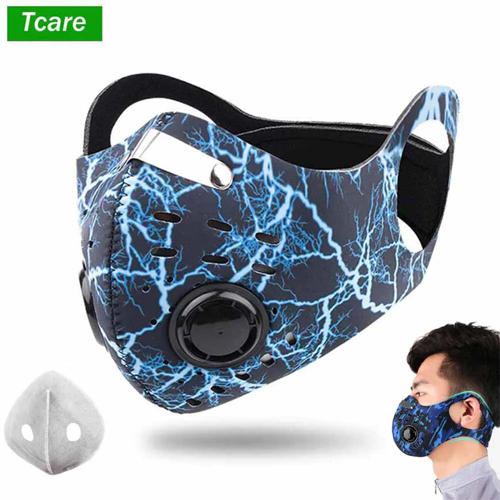 Masque Anti-poussière Sportif Arsuxeo - Filtre Lavable, Pour Vélo, Running, Neuf