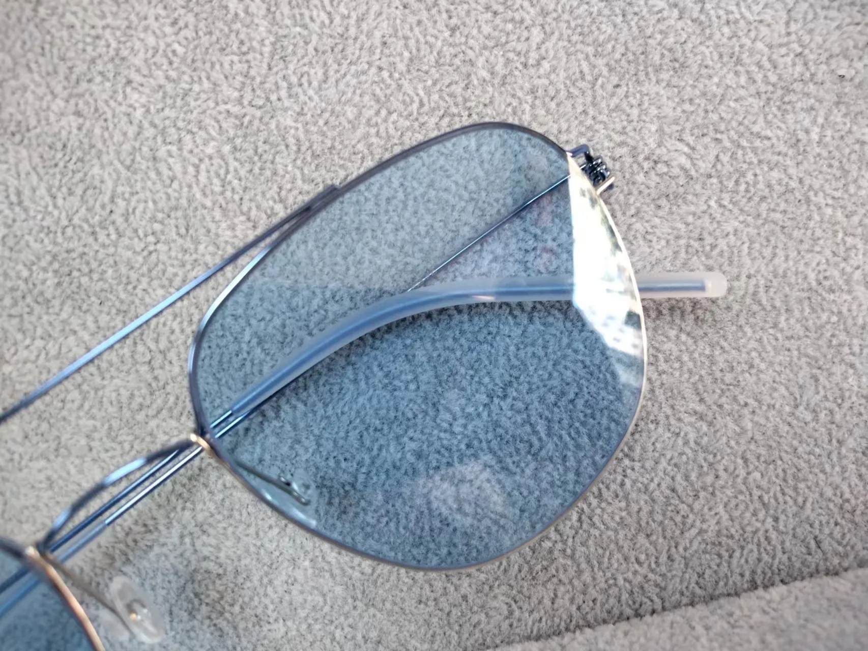 Bobbie Titanium Sunglasses Front Display