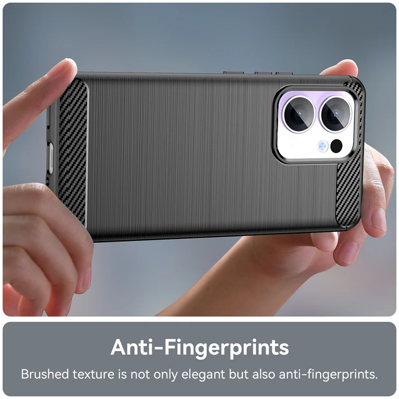 Sleek Matte Silicone Shockproof Phone Case - Oppo Compatible