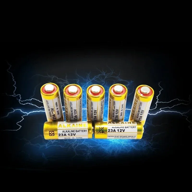 20PCS 23A 12V Alkaline Battery 23GA A23S EL12 MN21 MS21 E23A GP23A LRV08 V23GA Suitable for Remote Control Doorbell Dry Battery