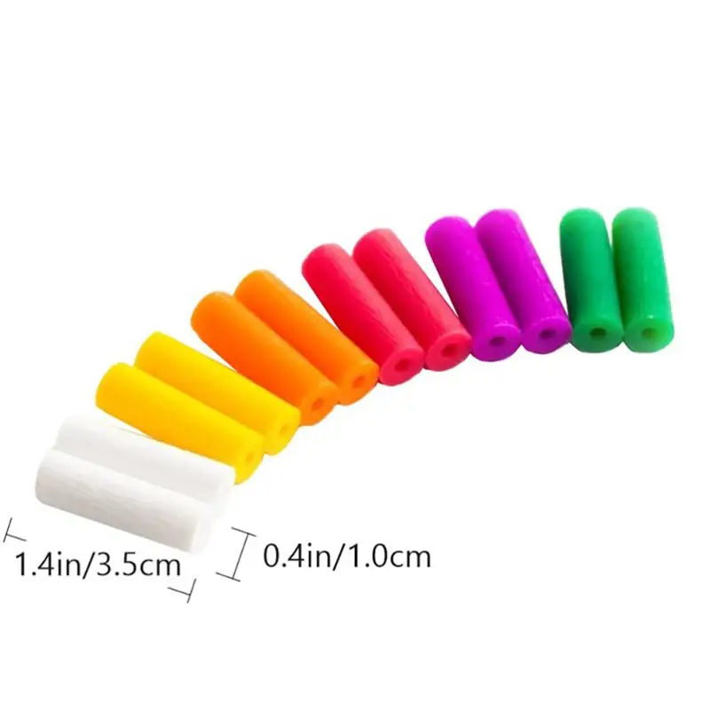 36 pçs ortodôntico chewies para chaves silicone