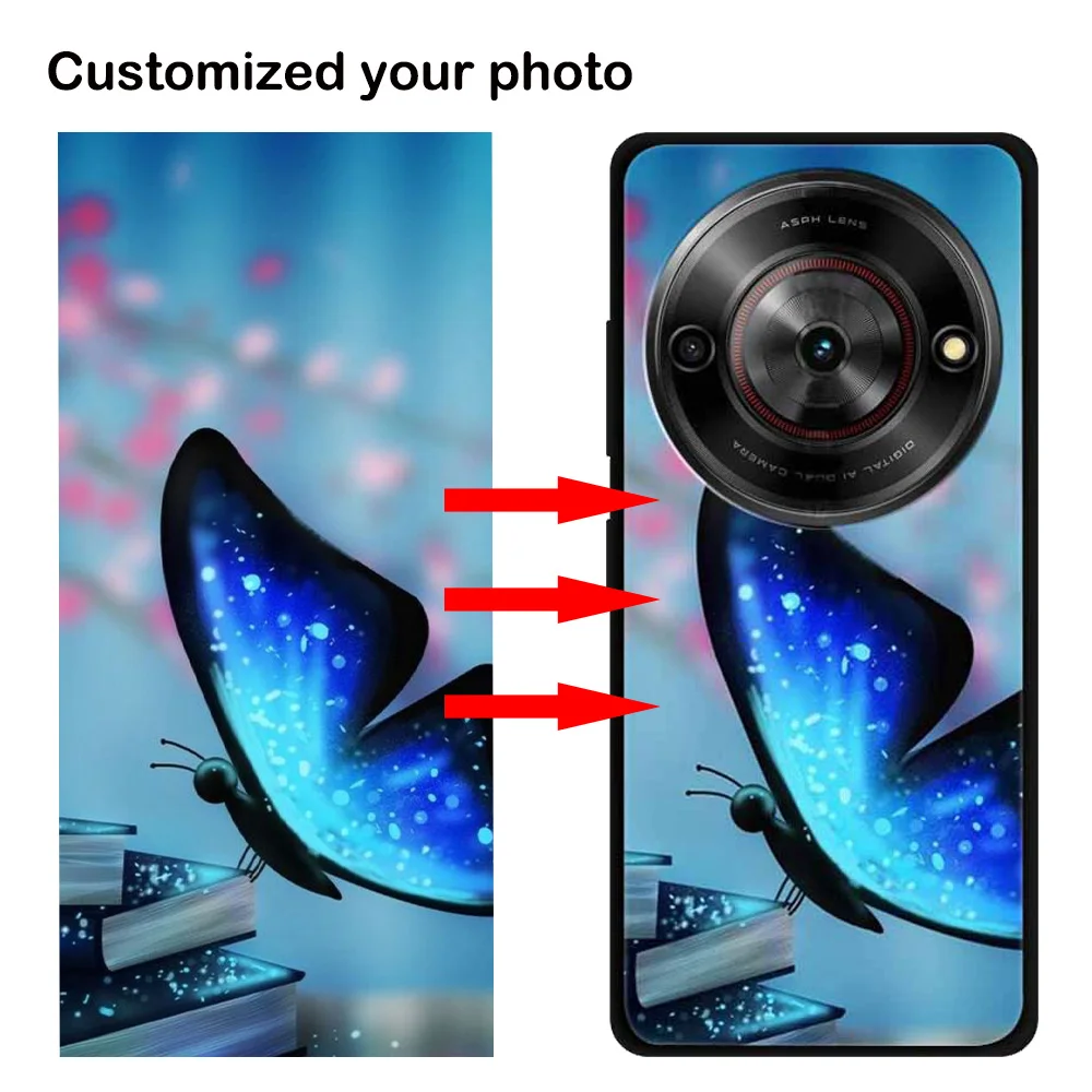 Personalized Custom Photo Silicone Phone Case - DIY Your Unique Picture or Name