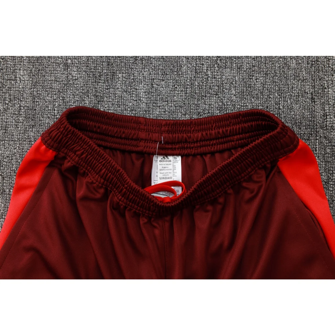 Adidas Soccer Jerseys Men Short-sleeved Premium Moisture-Wicking Breathable Performance Comfortable Training Suit Red