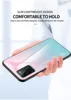 One Plus Oneplus 8T Plus KB2007 Case Gradient Grain Tempered Glass Hard Back Cover for OnePlus 8T KB2001 KB2000 Silicone Bumper 5
